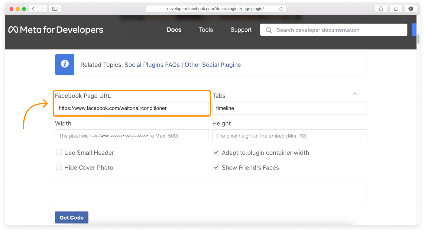 WL - Embedding a Facebook Page feed - 1.png