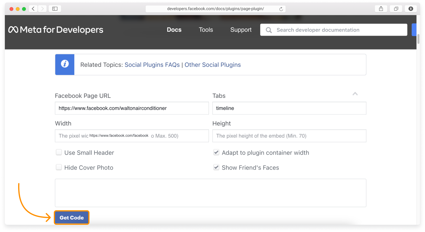 WL - Embedding a Facebook Page feed - 2.png
