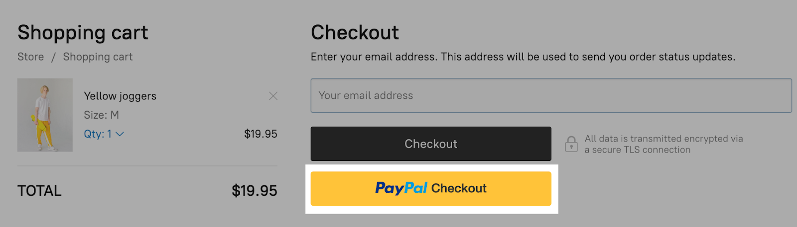 PayPal Сheckout